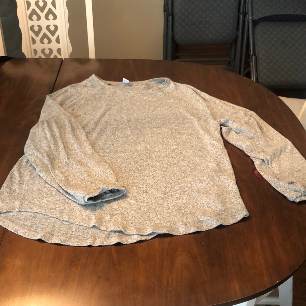 Very soft grey blouse